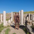 Connect (2015) by Antony Gormley @ Sight exhibition on Delos