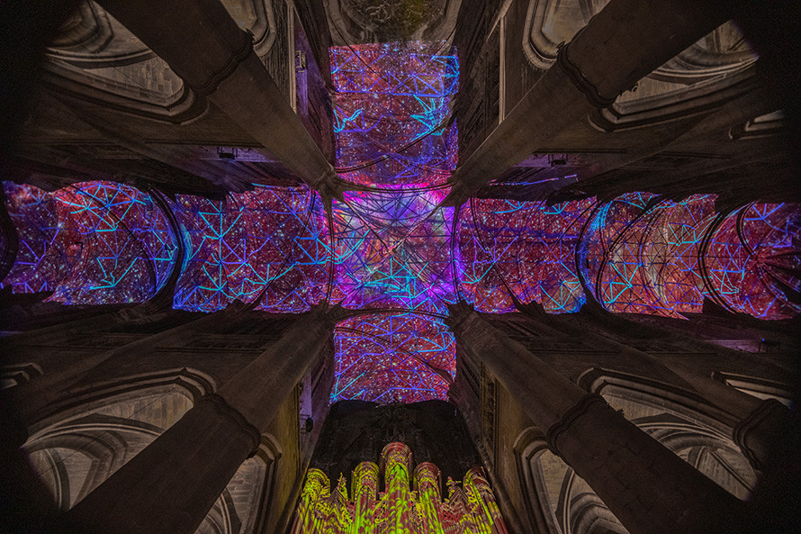 "Digital Supernova 2019" by Miguel Chevalier