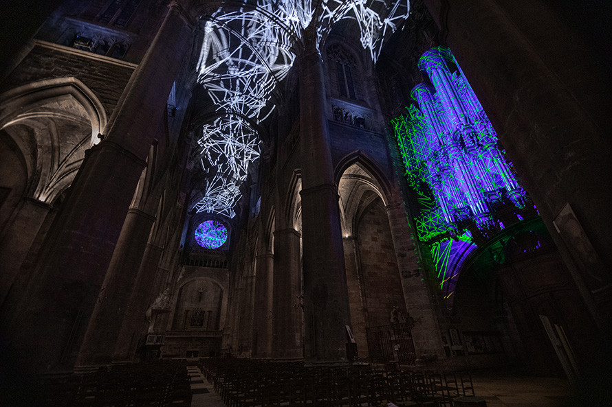 "Digital Supernova 2019" by Miguel Chevalier