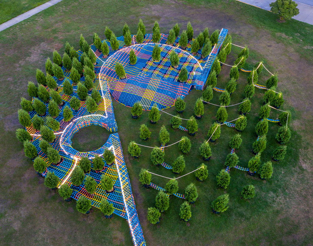 "Into the Hedge" by SO-IL