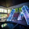 “Megaliths in the Bath House Ruins” by TeamLab @ Kyushu, Giappone