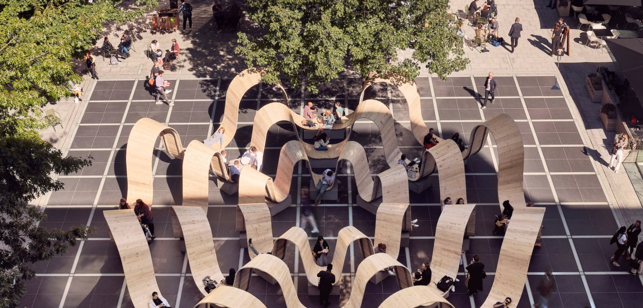 "Please Be Seated" by Paul Cocksedge @ London Design Festival