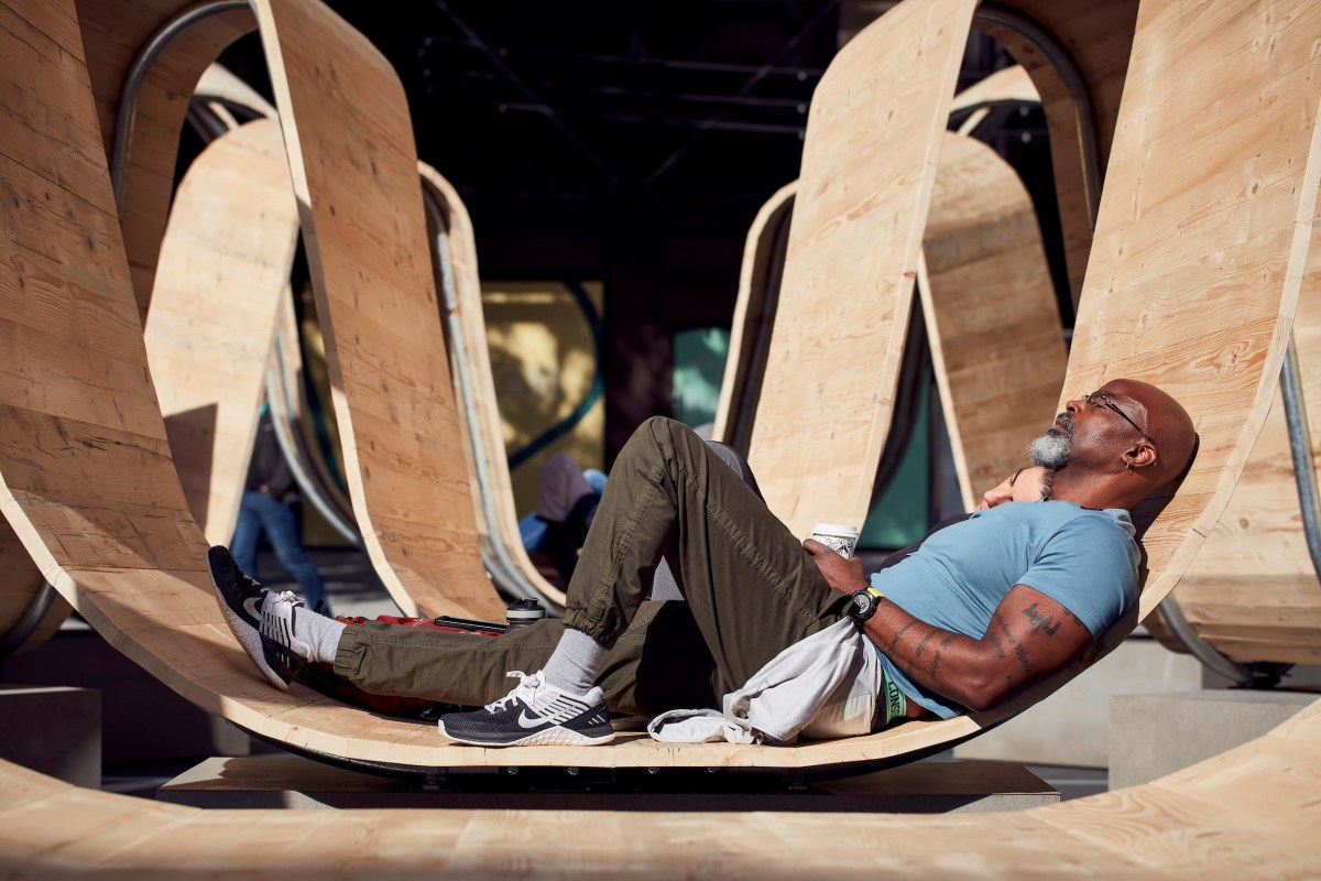 "Please Be Seated" by Paul Cocksedge @ London Design Festival