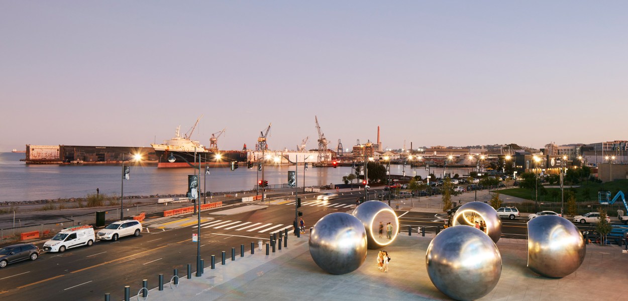 "Seeing Spheres" by Olafur Eliasson @ San Francisco