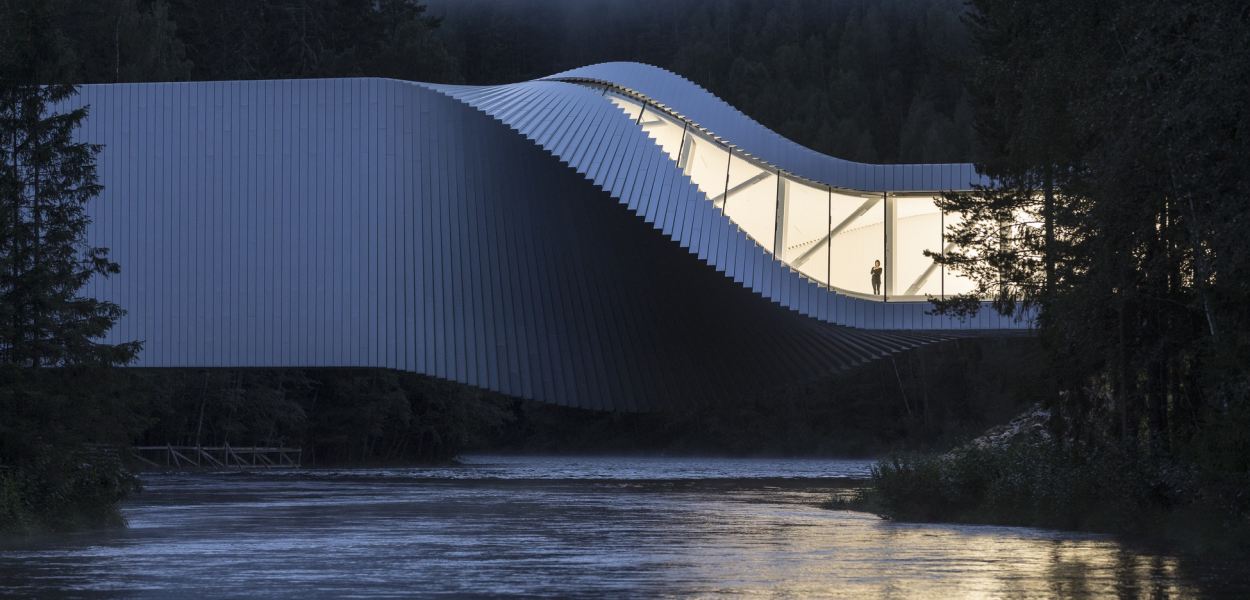 The Twist by Bjarke Ingels @ Kistefos Sculpture Park