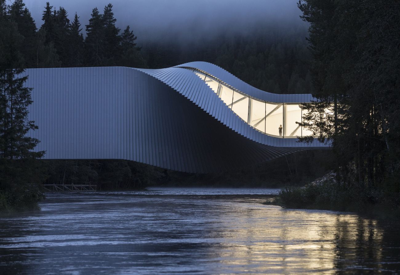 The Twist by Bjarke Ingels @ Kistefos Sculpture Park