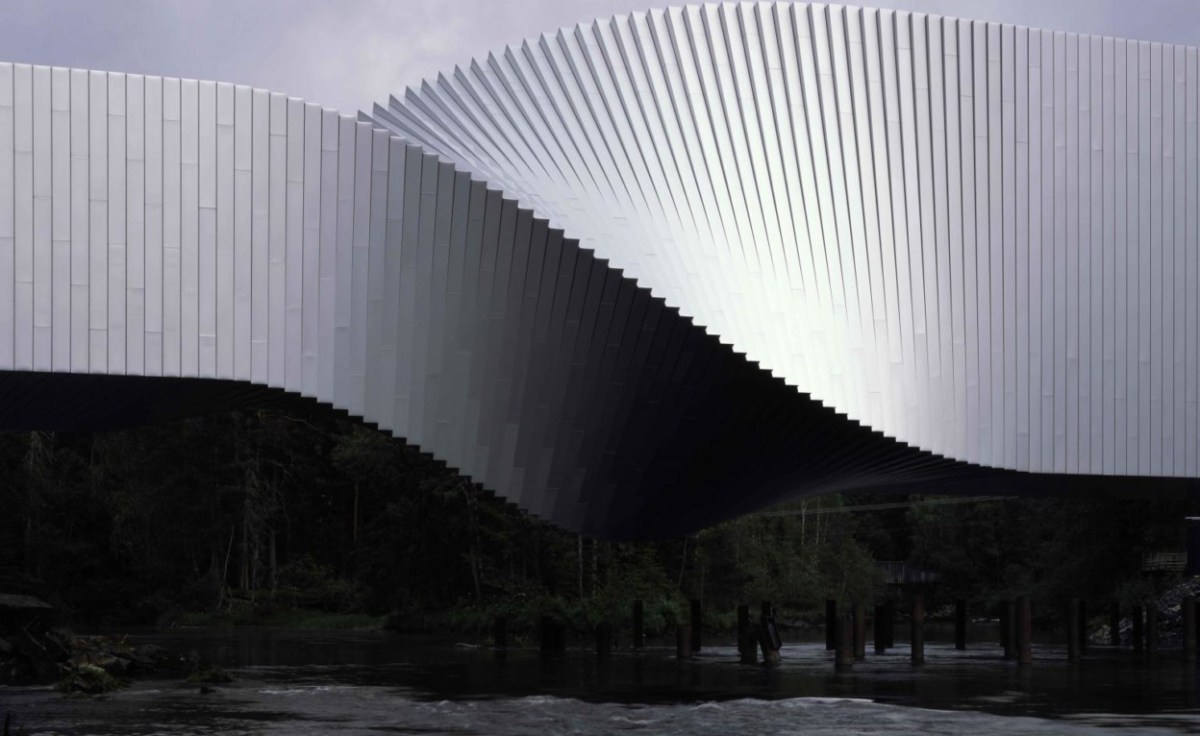 The Twist by Bjarke Ingels @ Kistefos Sculpture Park