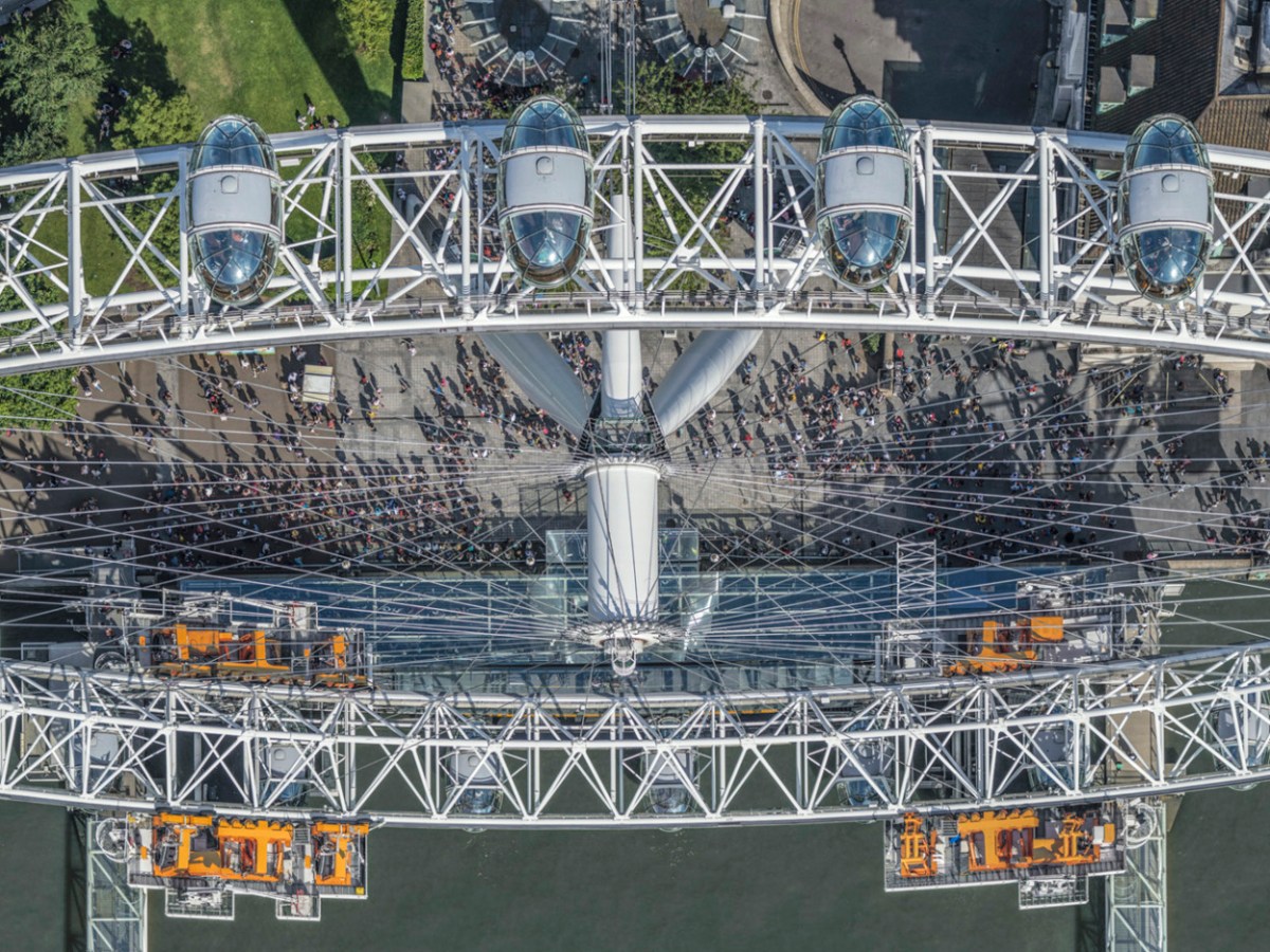 "Aerial Views: London" by Bernhard Lang