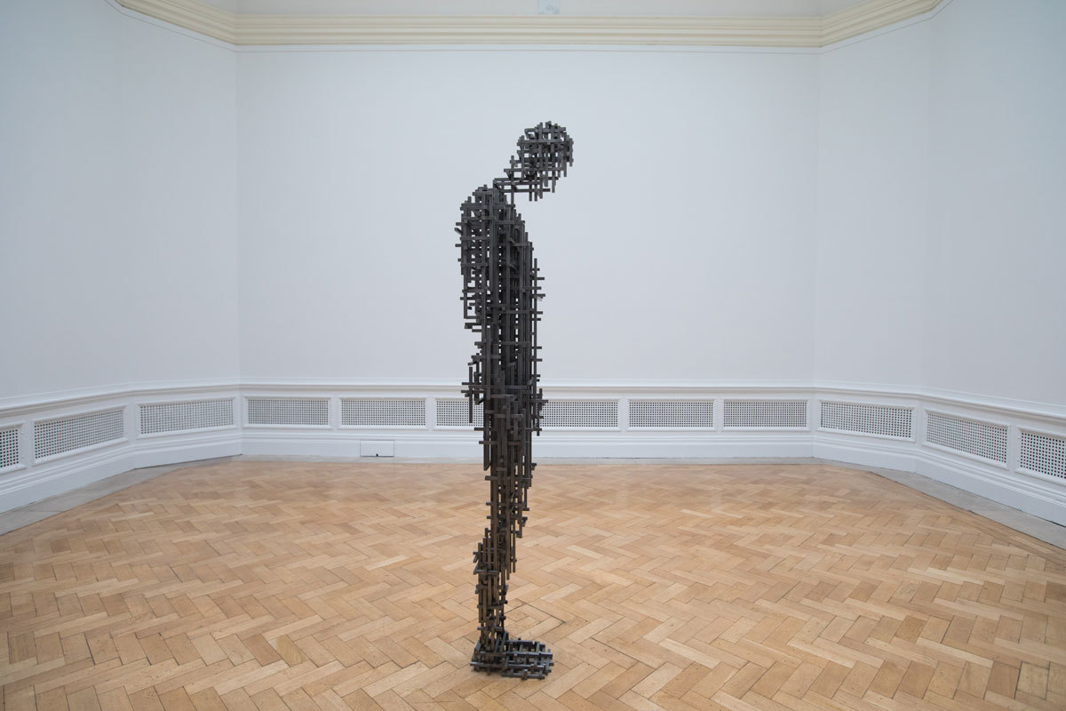 Antony Gormley, Subject II, 2019. Installation view, ‘Antony Gormley’, Royal Academy of Arts, London, 21st September to 3rd December 2019.