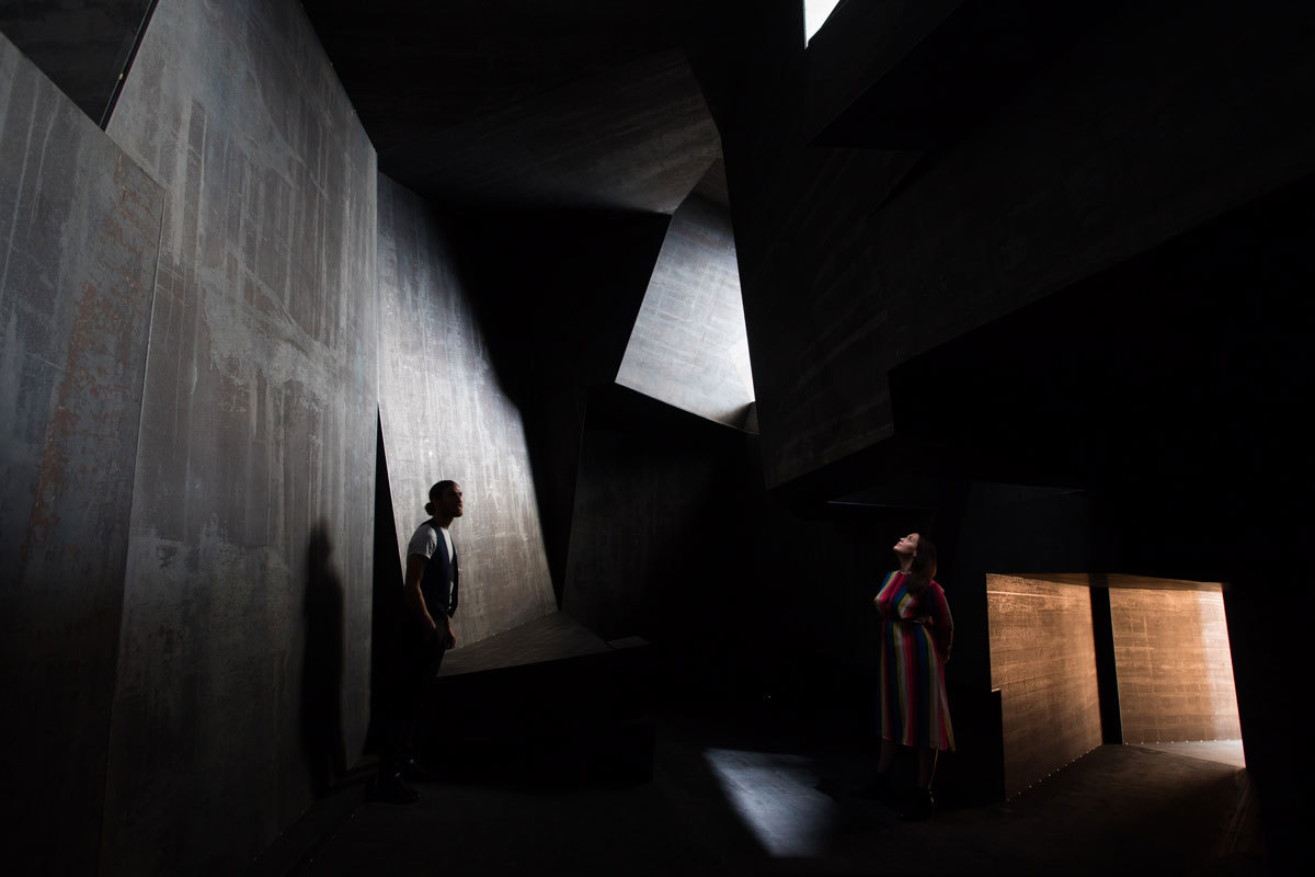 Antony Gormley, Cave, 2019. Installation view, ‘Antony Gormley’, Royal Academy of Arts, London, 21st September to 3rd December 2019.