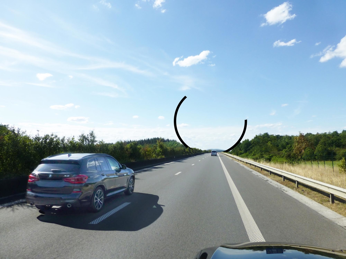 "Arc Majeur" by Bernar Venet @ Belgio