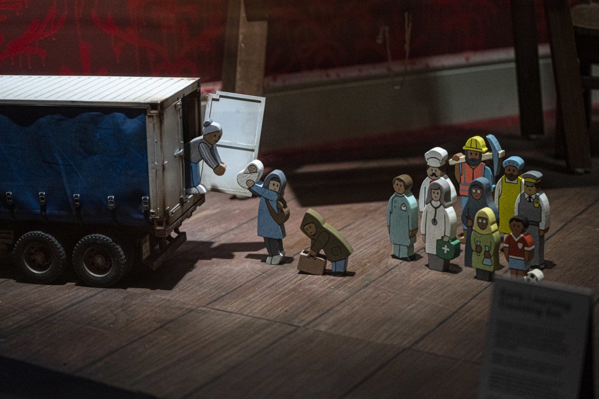 "Gross Domestic Product" by Banksy @ London