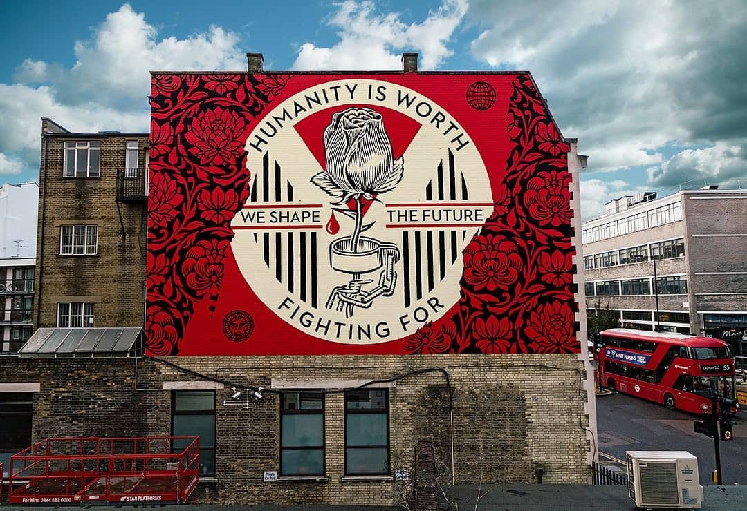 Obey Giant @ London, UK