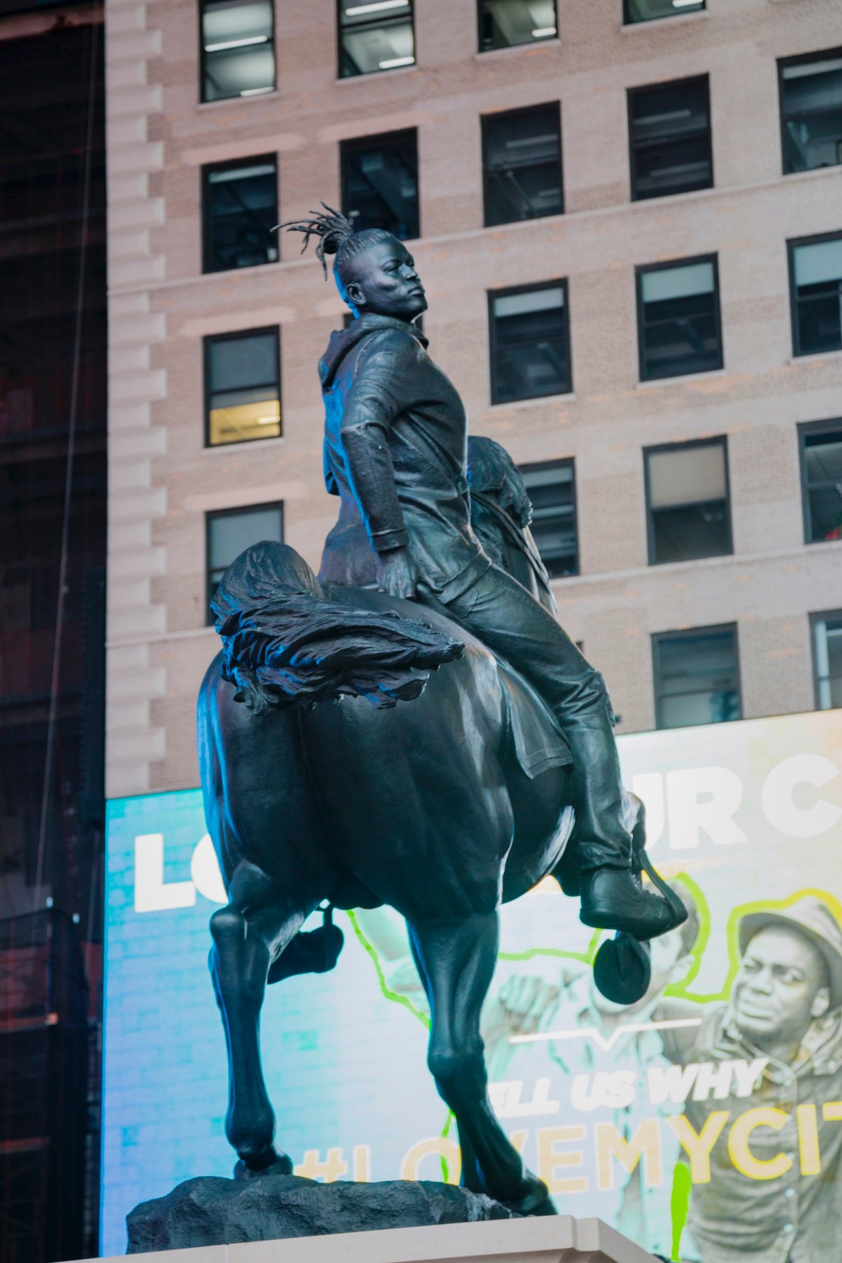 "Rumors of War" by Kehinde Wiley @ New York
