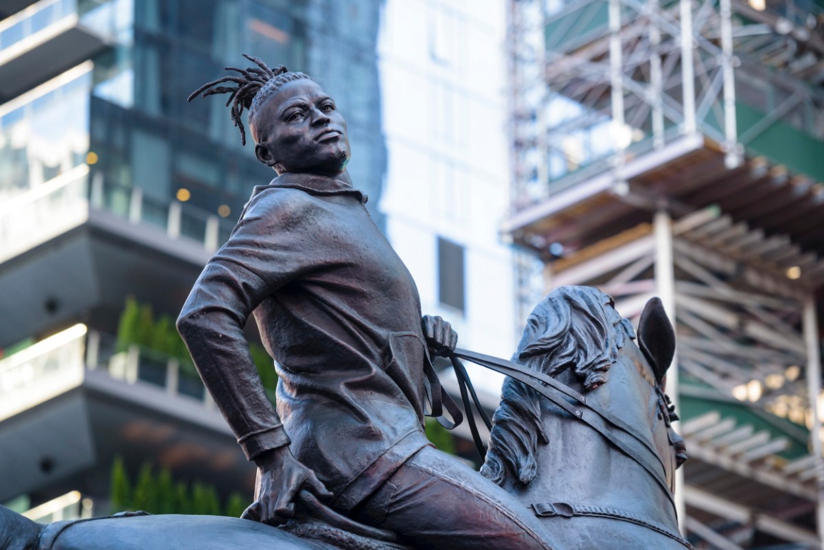 "Rumors of War" by Kehinde Wiley @ New York