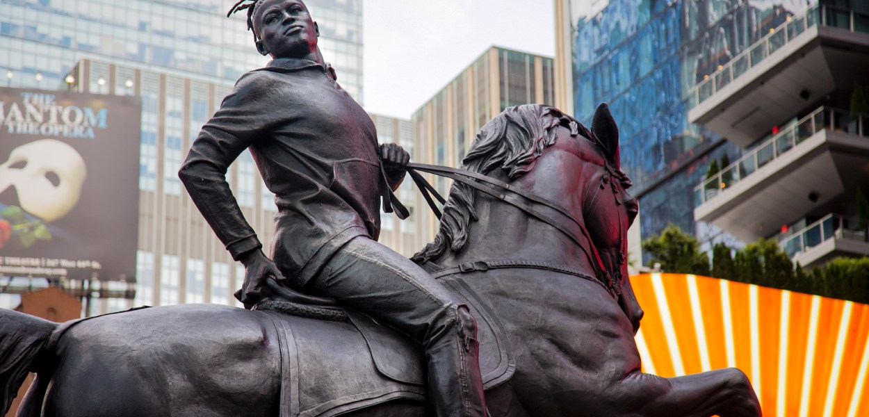 "Rumors of War" by Kehinde Wiley @ New York