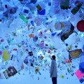 “Plastic Ocean” (2016) by Tan Zi Xi @ Singapore Art Museum