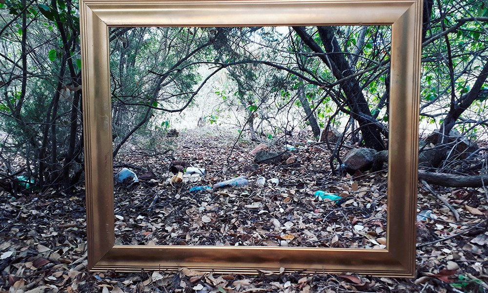 Trekking museale al sentiero dei rifiuti - Fotografia di Barbara Picci e Matteo Ambu
