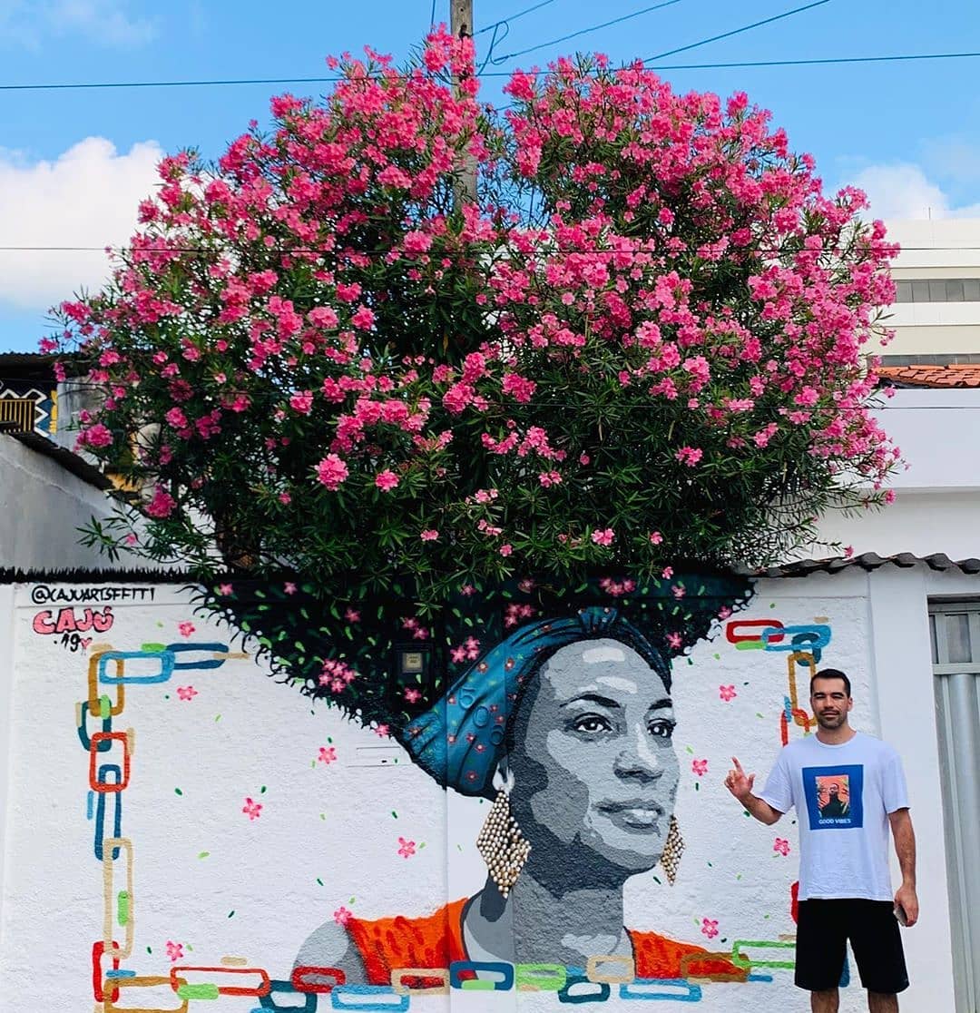 Cajú Artsffiti @ Recife, Brazil