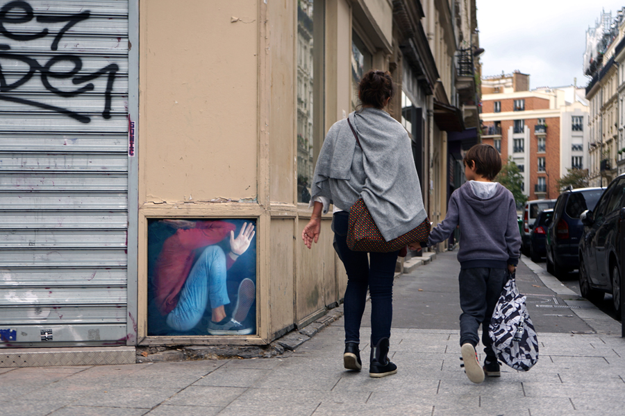 "Compressions" by Milo Project @ Paris, France