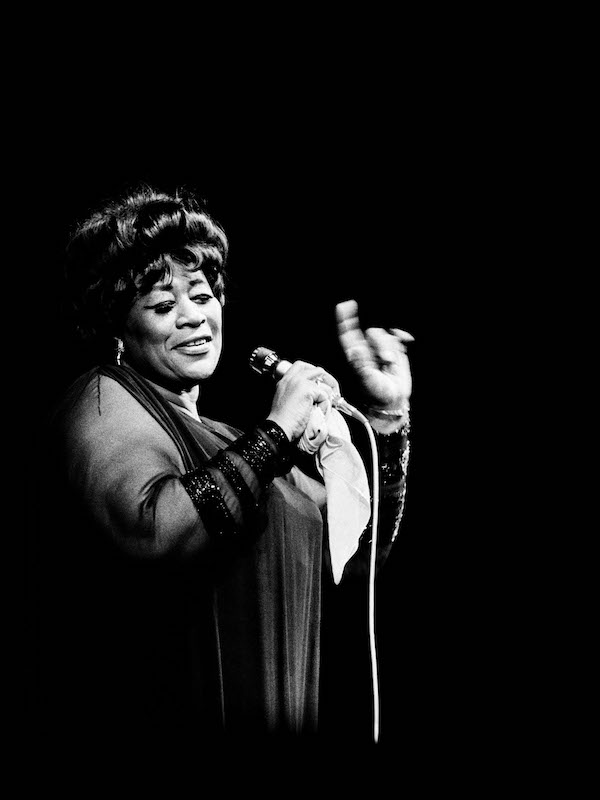 Ella Fitzgerald al Teatro Lirico © Archivio Roberto Polillo