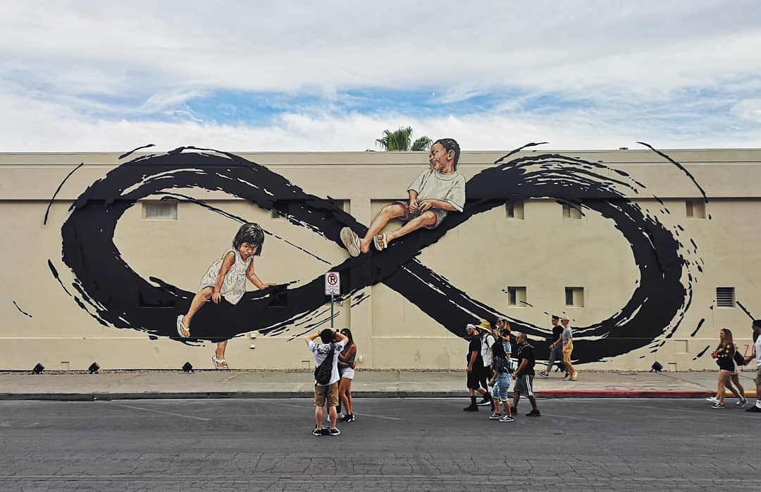 Ernest Zacharevic @ Las Vegas, USA