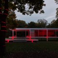 “Geometries of Light” by Luftwerk, Iker Gil e Oriol Tarragó @ Farnsworth House