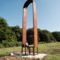 “Dialogo Infinito” by Giancarlo Neri @ Parco del Sorbo, Formello, Rome, 2019 | Photo: © Angelo Cricchi | Courtesy of Angelo Cricchi