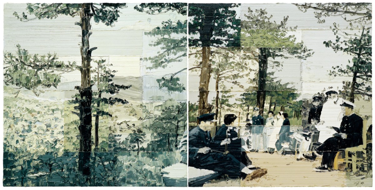 My Homeland” (2004), oil on canvas, 82-2/3 x 165-1/3 inches © Li Songsong