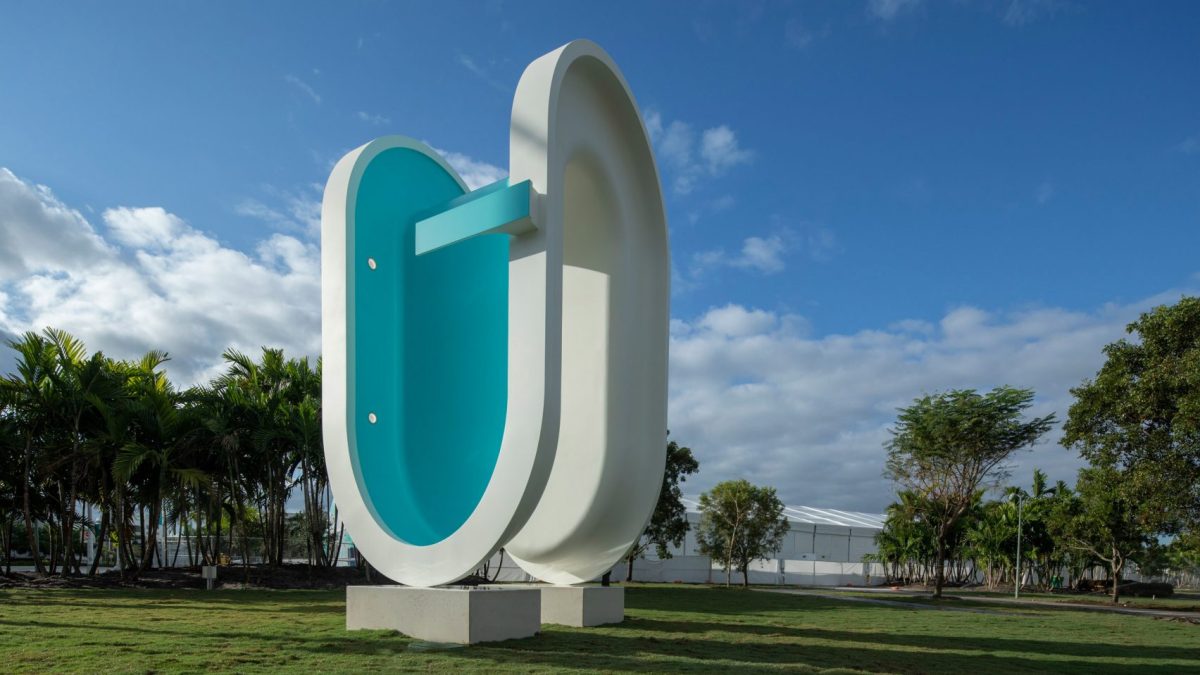 "Bent Pool" by Elmgreen & Dragset @ Miami