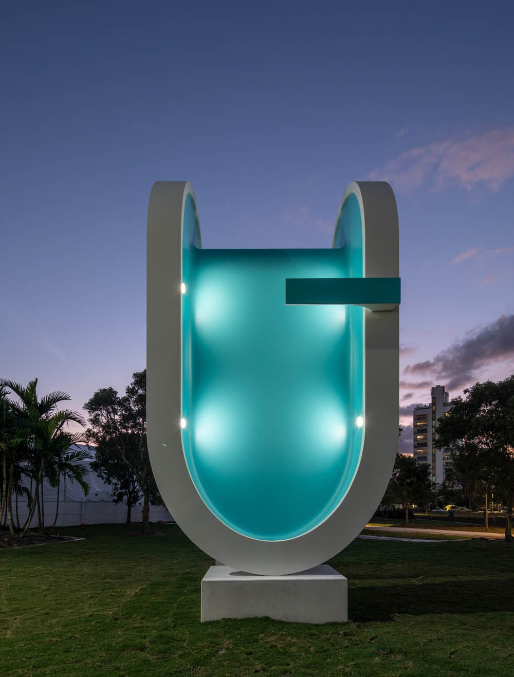 "Bent Pool" by Elmgreen & Dragset @ Miami