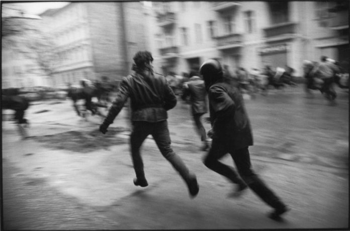 Berlin-Friedrichshain, Deutschland 13./14.11.1990