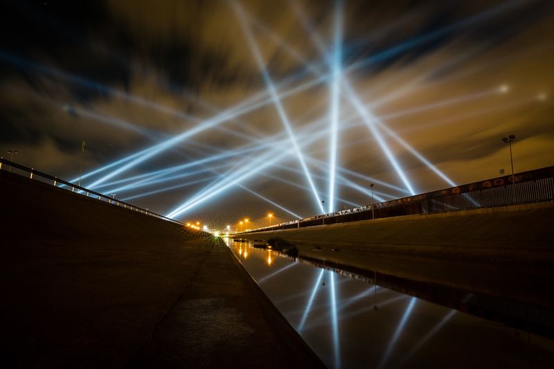"Border Tuner" by Rafael Lozano-Hemmer @ U.S.–Mexico border