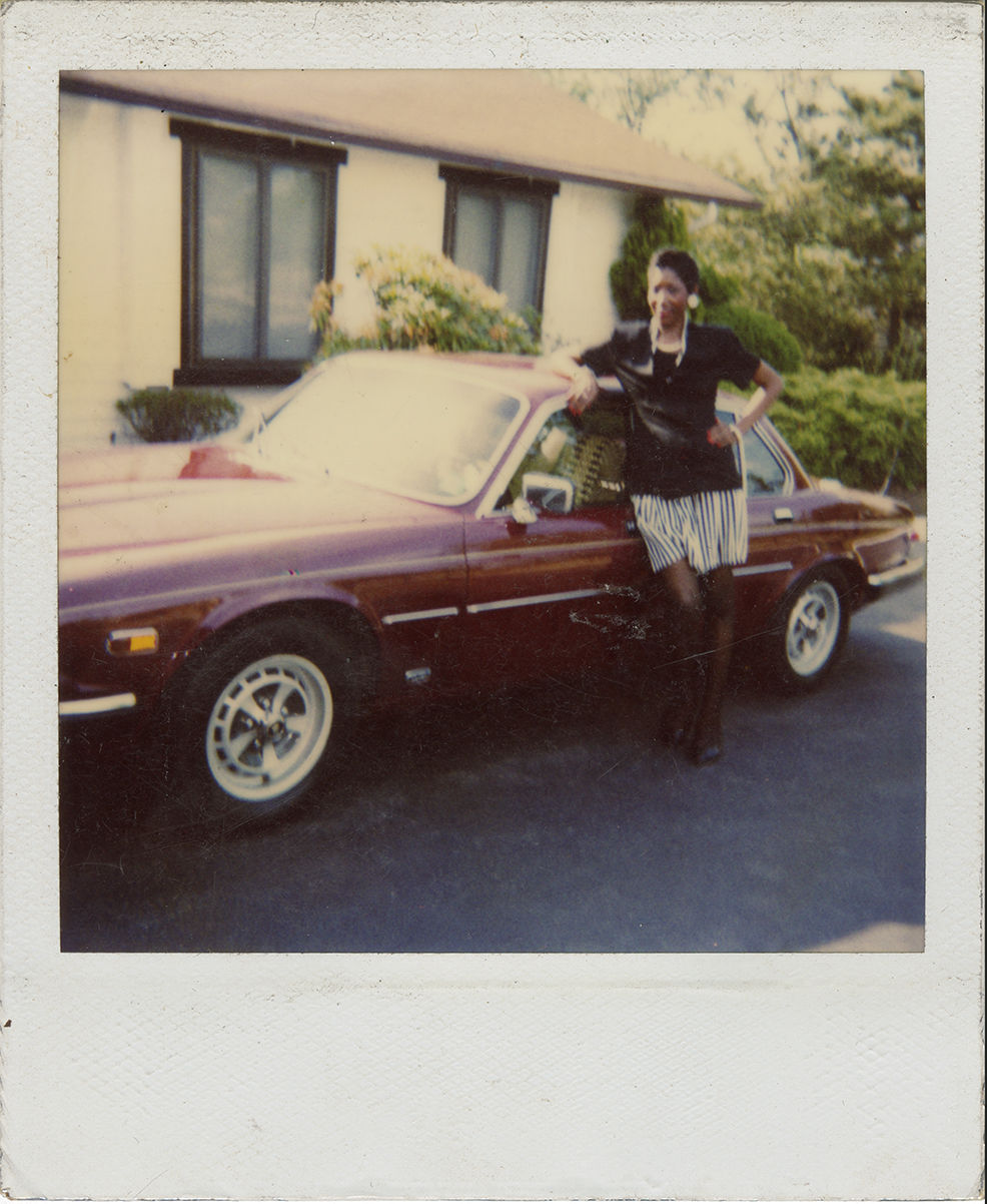 Family photos of Sandra Bush. © Mickalene Thomas. Courtesy of the artist