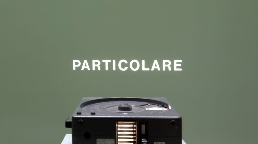 Giovanni Anselmo, vista della mostra, Foto Andrea Veneri