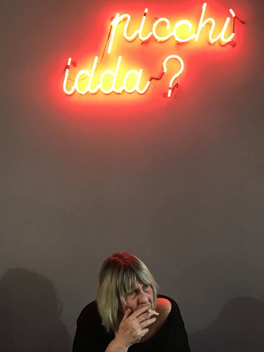 Letizia Battaglia, 14 marzo 2018 © Marilù Balsamo