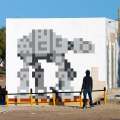 Star Wars Tribute by Invader @ Djerba, Tunisia
