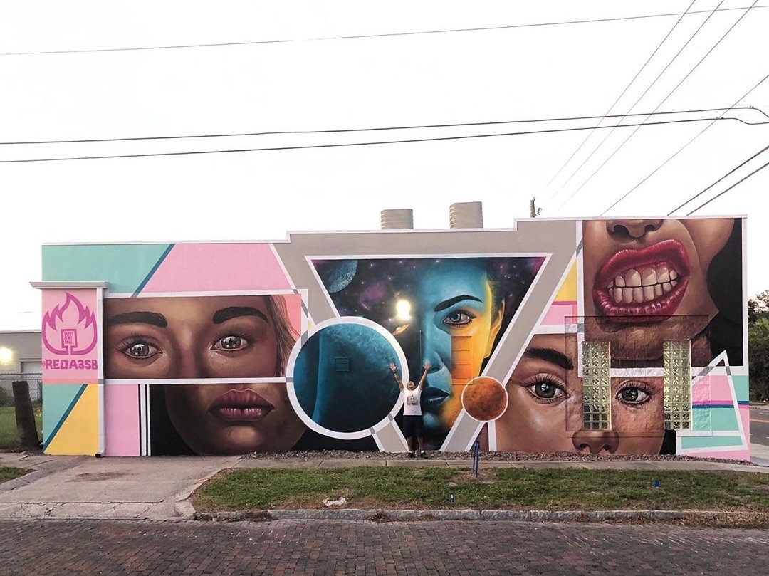 Streetart - Reda Pekatore @ Saint Petersburg, USA