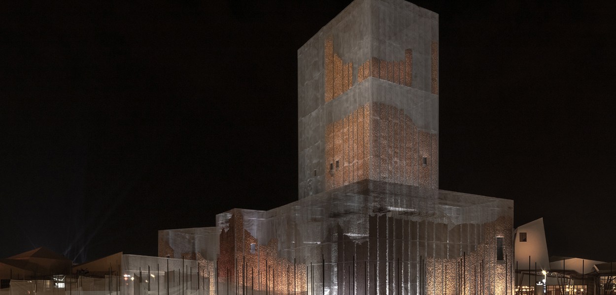 Studio Studio Studio, Duna by Alberonero dialogues with Gharfa, Diriyah Oasis, designed and curated by Designlab Experience © Roberto Conte