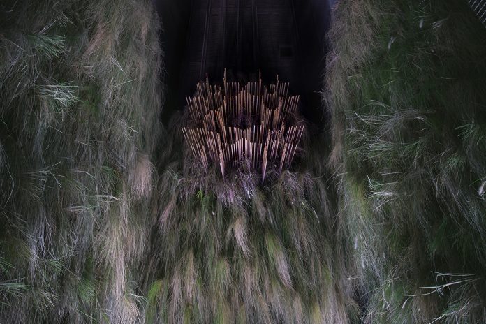 Studio Studio Studio, Gharfa, Edoardo Tresoldi and Matteo Foschi, installation, Diriyah Oasis, designed and curated by Designlab Experience © Roberto Conte