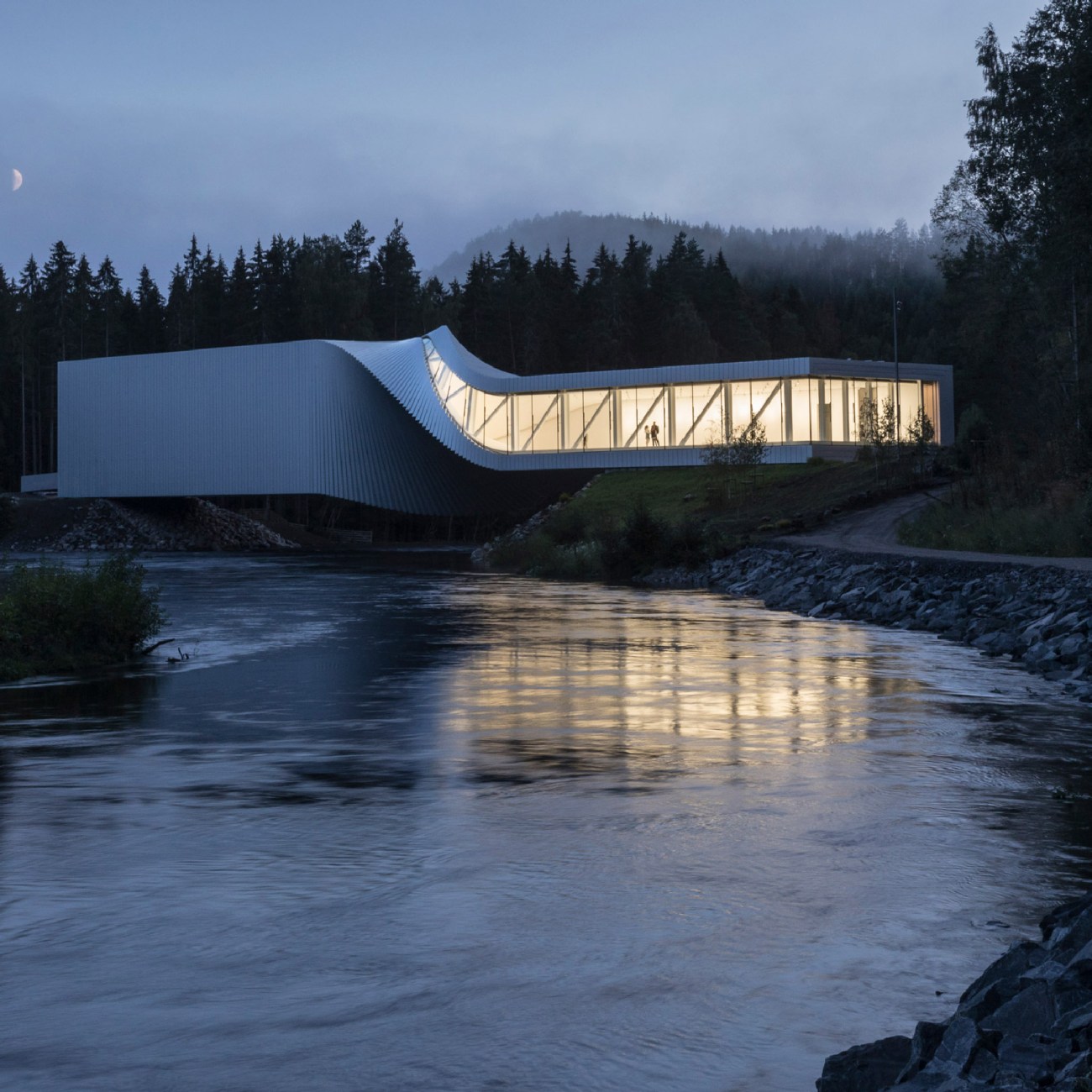 The Twist, Kistefos, Norway, by BIG