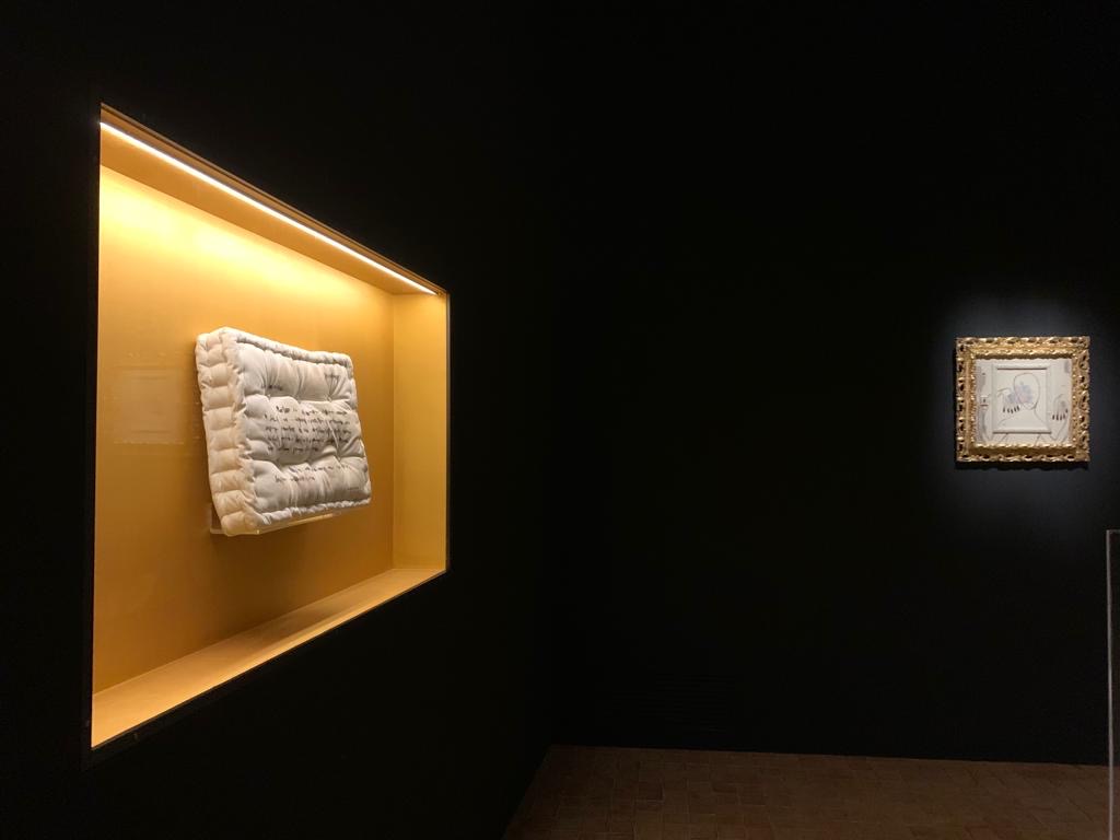 Trama Doppia. Maria Lai, Antonio Marras, veduta della mostra, Palazzo Lanfranchi, Matera, 2019, ph Daniela Zedda