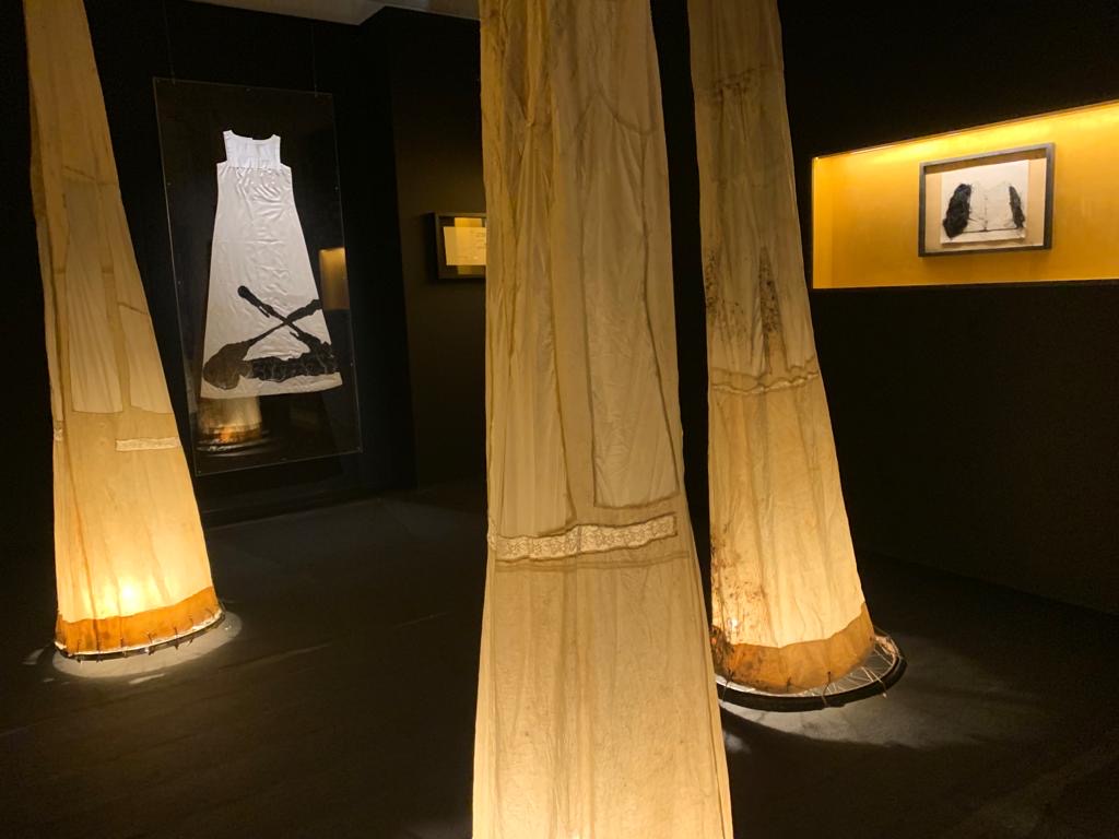 Trama Doppia. Maria Lai, Antonio Marras, veduta della mostra, Palazzo Lanfranchi, Matera, 2019, ph Daniela Zedda