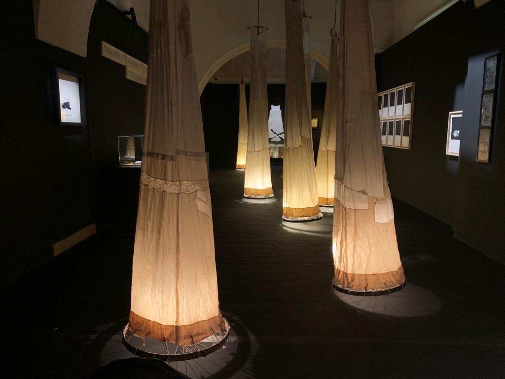 Trama Doppia. Maria Lai, Antonio Marras, veduta della mostra, Palazzo Lanfranchi, Matera, 2019, ph Daniela Zedda