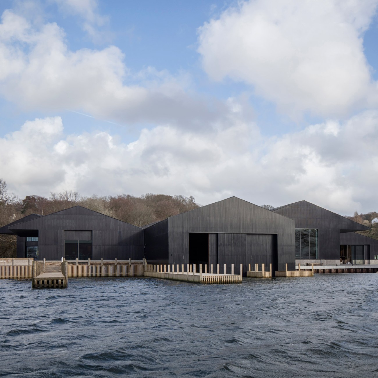 Windermere Jetty museum, the Lake District, England, by Carmody Groarke