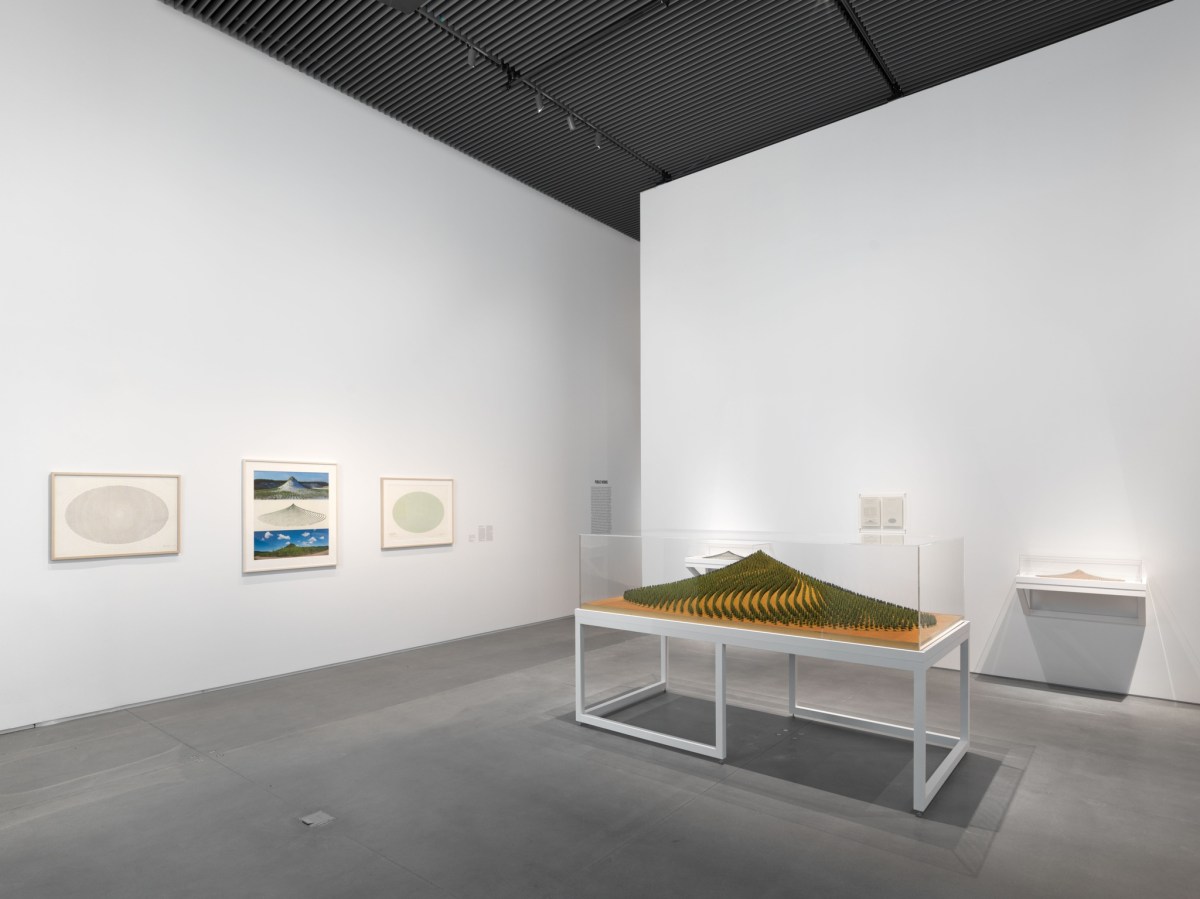 Agnes Denes, Installation view of Agnes Denes: Absolutes and Intermediates, October 9, 2019 – March 22, 2020. Photo: Dan Bradica.