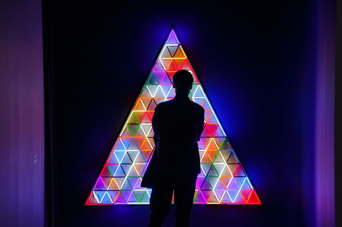 Agnes Denes, Installation view of Agnes Denes: Absolutes and Intermediates, October 9, 2019 – March 22, 2020. Photo: Scott Rudd Events.