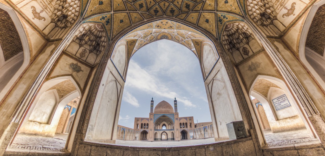 Fatemeh Hosein Aghaei, Agha Bozorg Mosque of Kashan in Iran