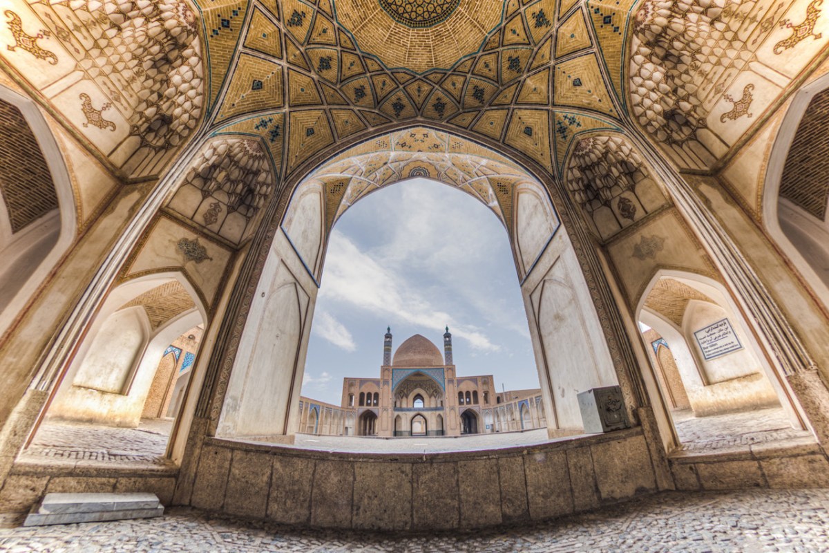 Fatemeh Hosein Aghaei, Agha Bozorg Mosque of Kashan in Iran
