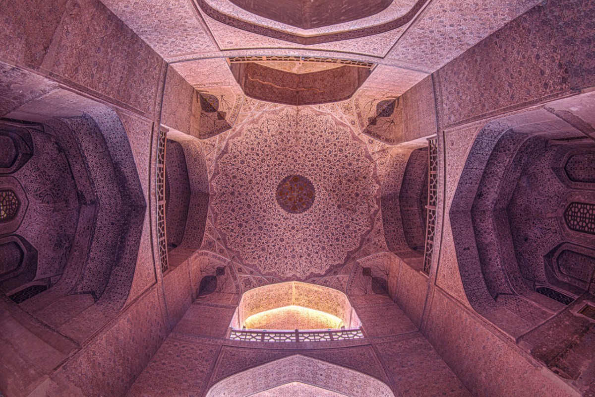 Fatemeh Hosein Aghaei, Ali Qapu Palace of Isfahan, Iran